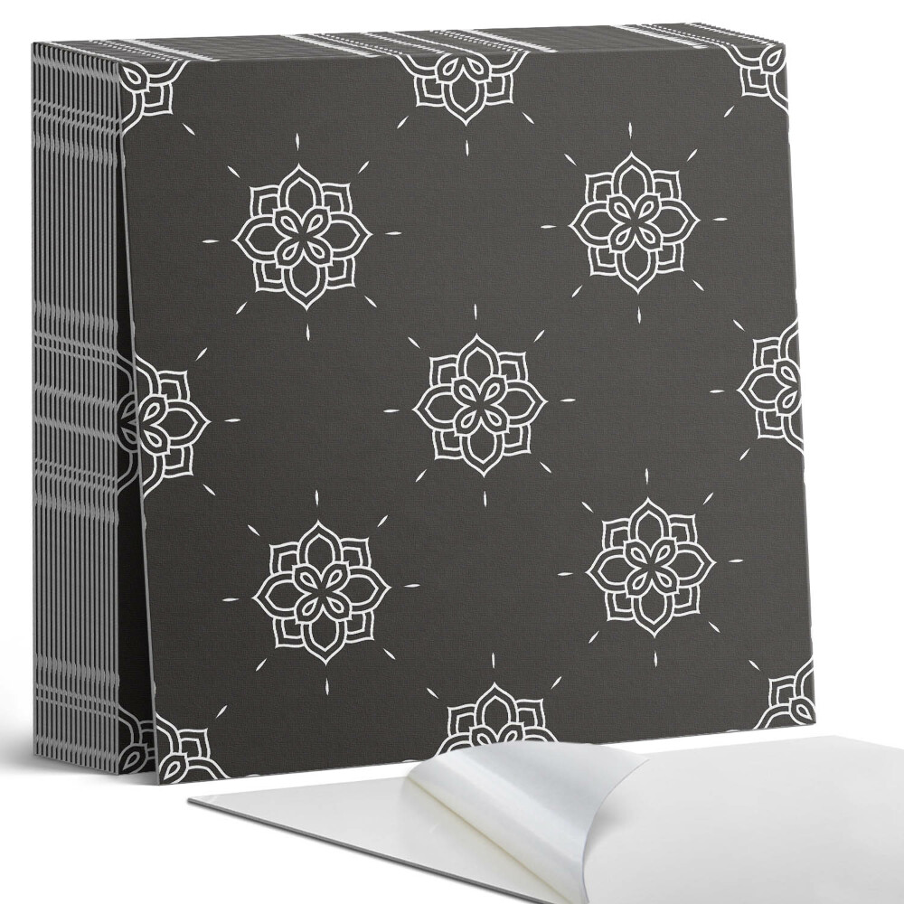 Samoprzylepne płytki na ścianę Kwiatowy motyw