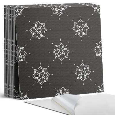 Samoprzylepne płytki na ścianę Kwiatowy motyw