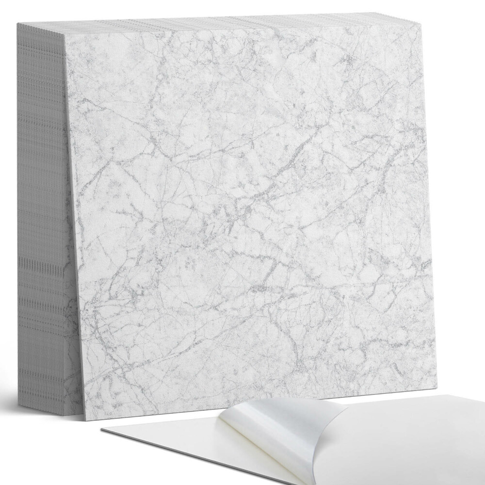 Samoprzylepne płytki Marmurowe żyłki w eleganckim stylu