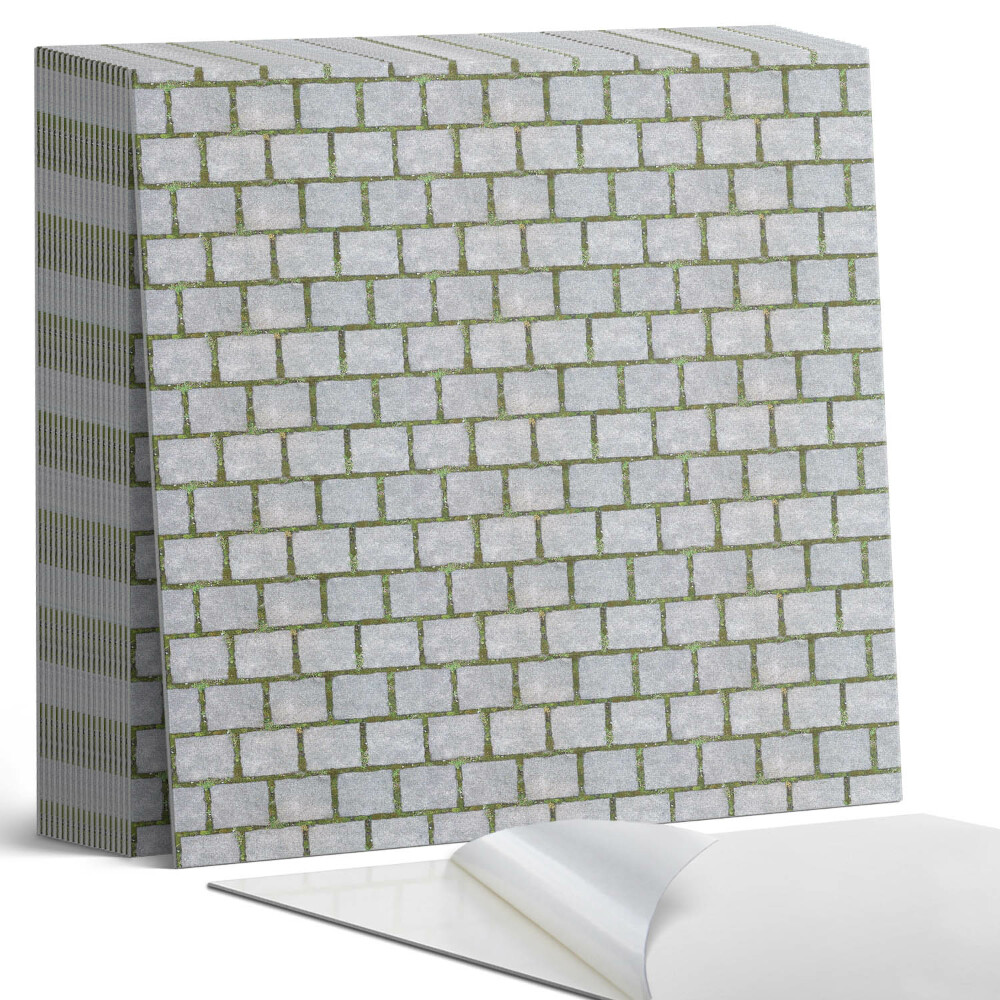 Samoprzylepne płytki Ceglana tekstura w stylu industrialnym