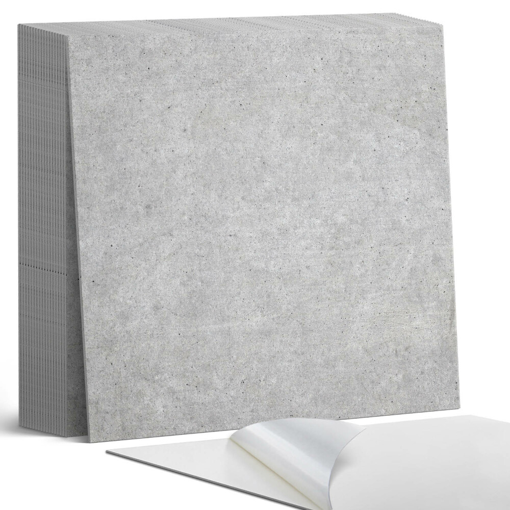 Samoprzylepne płytki Surowy betonowy wzór