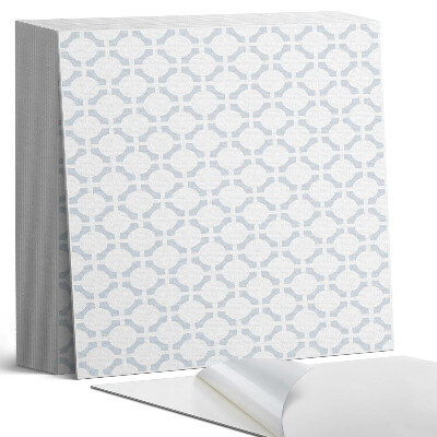 Samoprzylepne płytki na ścianę Wzór geometryczny z elipsami