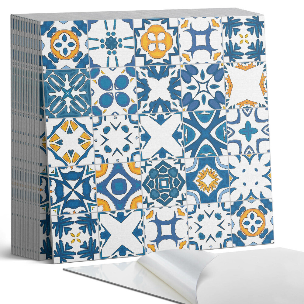 Kafelki samoprzylepne Mozaikowe motywy w układzie