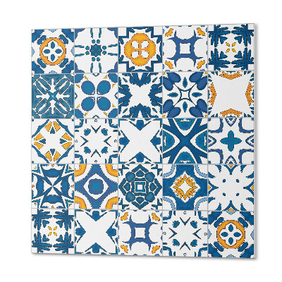 Kafelki samoprzylepne Geometria mozaik w kompozycji