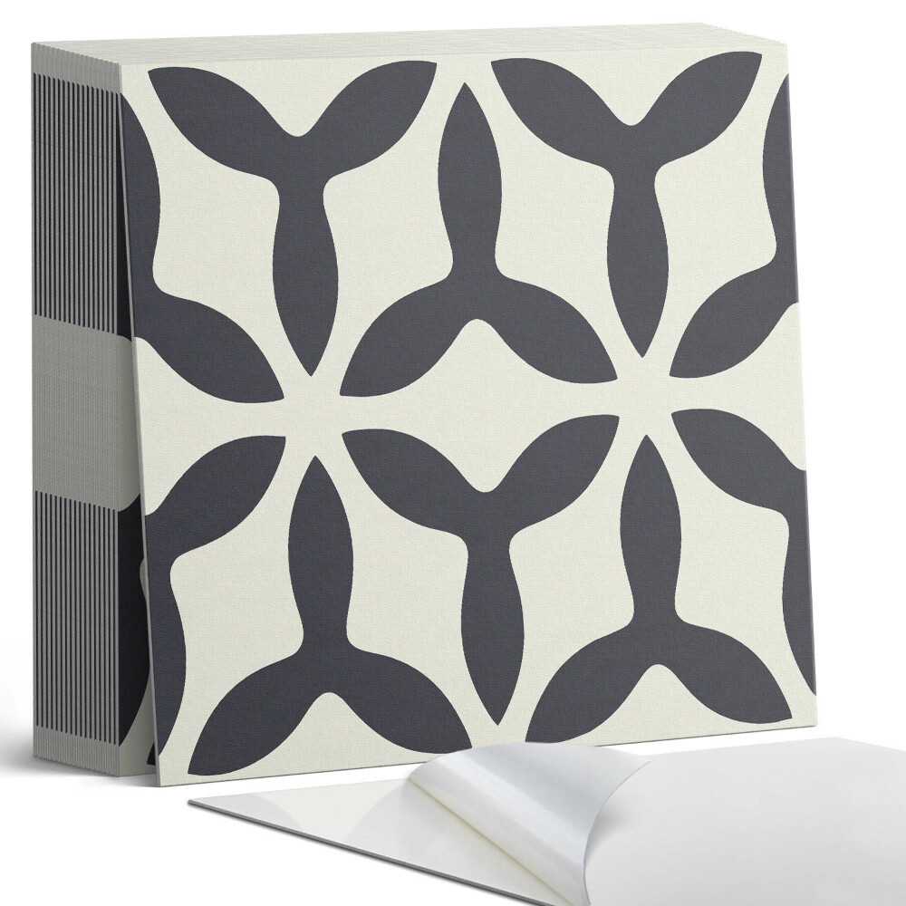 Samoprzylepne płytki Elegancki motyw z płetwami