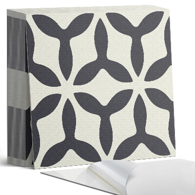 Samoprzylepne płytki Elegancki motyw z płetwami