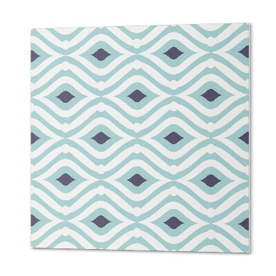 Samoprzylepne płytki na ścianę Wzór fal i rombów