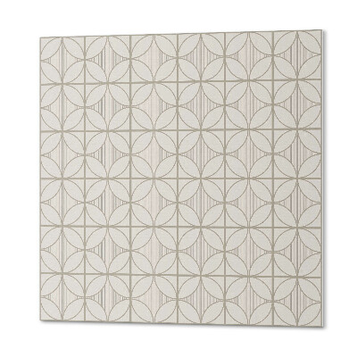 Samoprzylepne płytki Geometryka z okręgami w nowoczesnym wydaniu