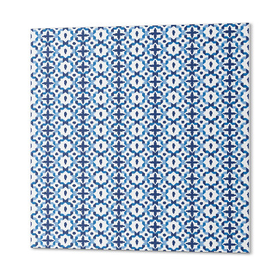 Samoprzylepne płytki na ścianę Geometria w kwiatowych kształtach