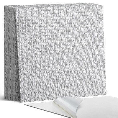 Kafelki samoprzylepne Heksagonalne liście w dynamicznym stylu