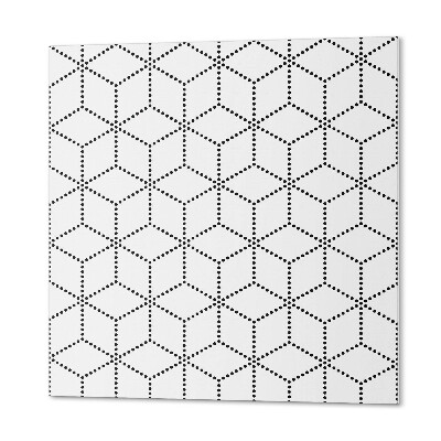 Samoprzylepne płytki Kropkowy wzór w heksagonalnym stylu