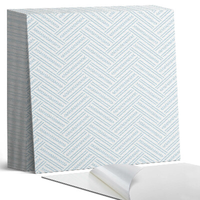 Samoprzylepne płytki na ścianę Zygzakowy wzór z liniowymi akcentami