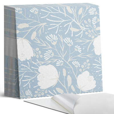 Samoprzylepne płytki Kwiatowy motyw