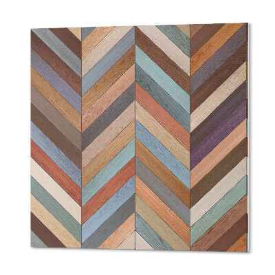 Kafelki samoprzylepne Drewniana jodełka w eleganckim wydaniu