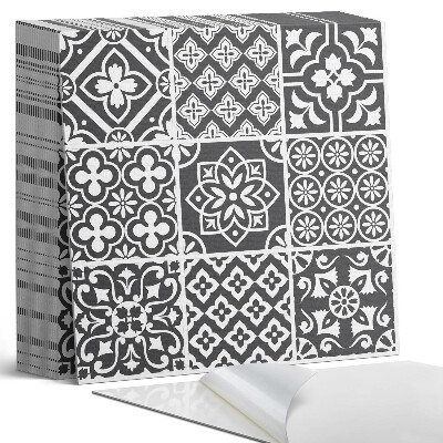 Samoprzylepne płytki Geometryczne motywy w płytkach