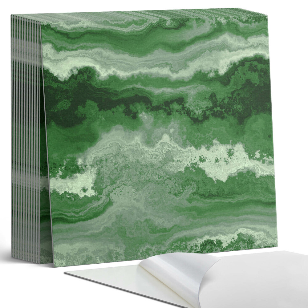 Samoprzylepne płytki na ścianę Fale w naturalnym stylu