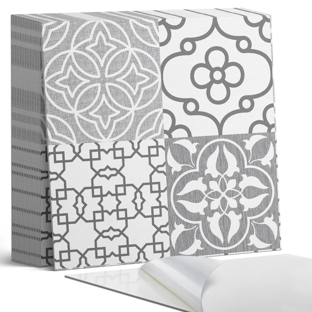 Kafelki samoprzylepne Geometryczne kształty w kompozycji