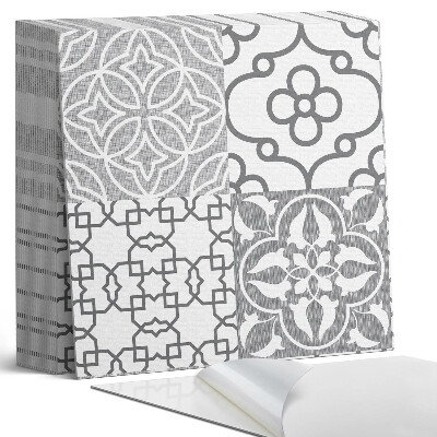 Kafelki samoprzylepne Geometryczne kształty w kompozycji