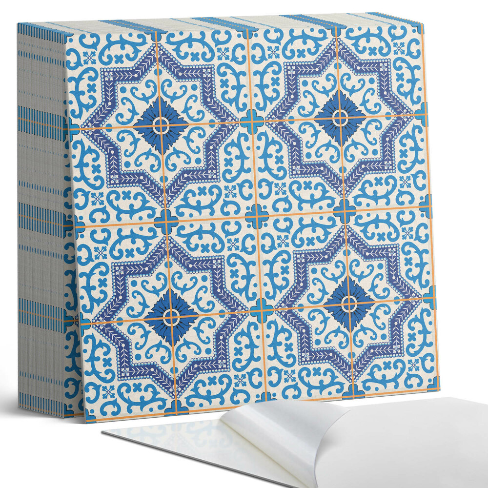 Kafelki samoprzylepne Kaflowe ornamenty w eleganckim stylu