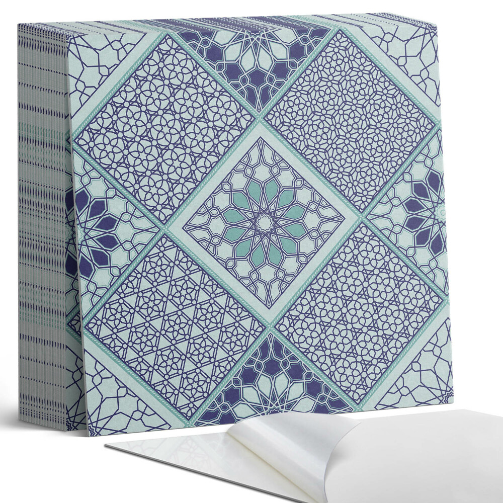 Samoprzylepne płytki Mozaikowe kształty w stylu geometrycznym