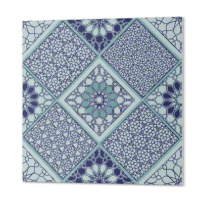 Samoprzylepne płytki Geometryczne wzory w mozaikowej kompozycji