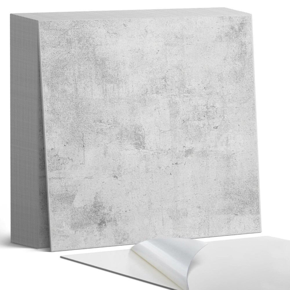 Samoprzylepne płytki Surowy beton w fakturze