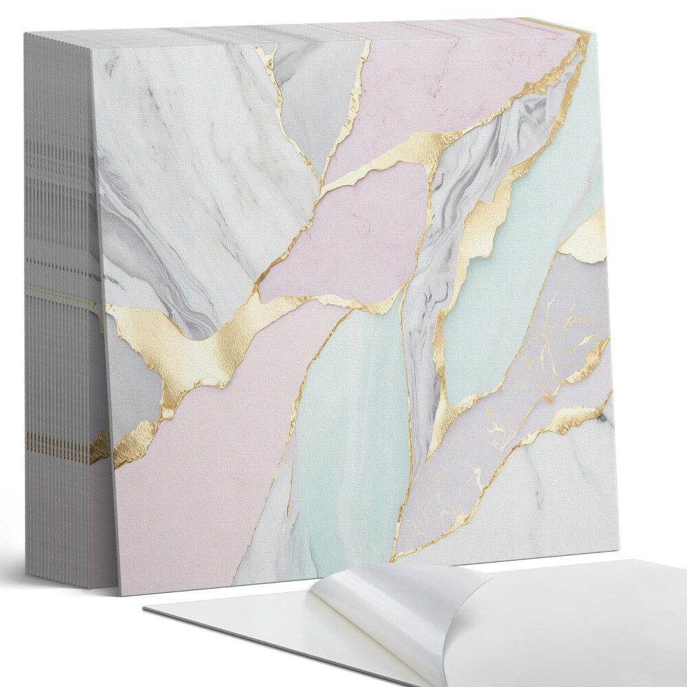 Samoprzylepne płytki na ścianę Marmurowe abstrakcje w nowoczesnym stylu