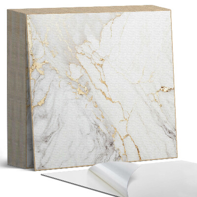 Samoprzylepne płytki Elegancki wzór marmurowy z żyłkami