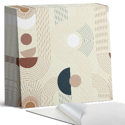 Samoprzylepne płytki Abstrakcyjne wzory linii i form