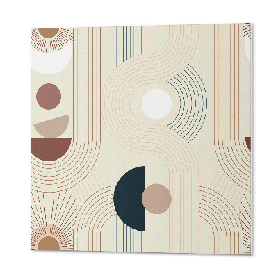 Samoprzylepne płytki Kreatywne kształty i linie