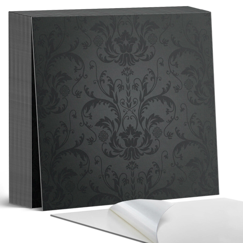 Samoprzylepne płytki na ścianę Stylowy motyw roślinny