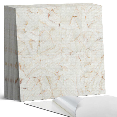 Samoprzylepne płytki na ścianę Marmurowe kafle w eleganckim stylu