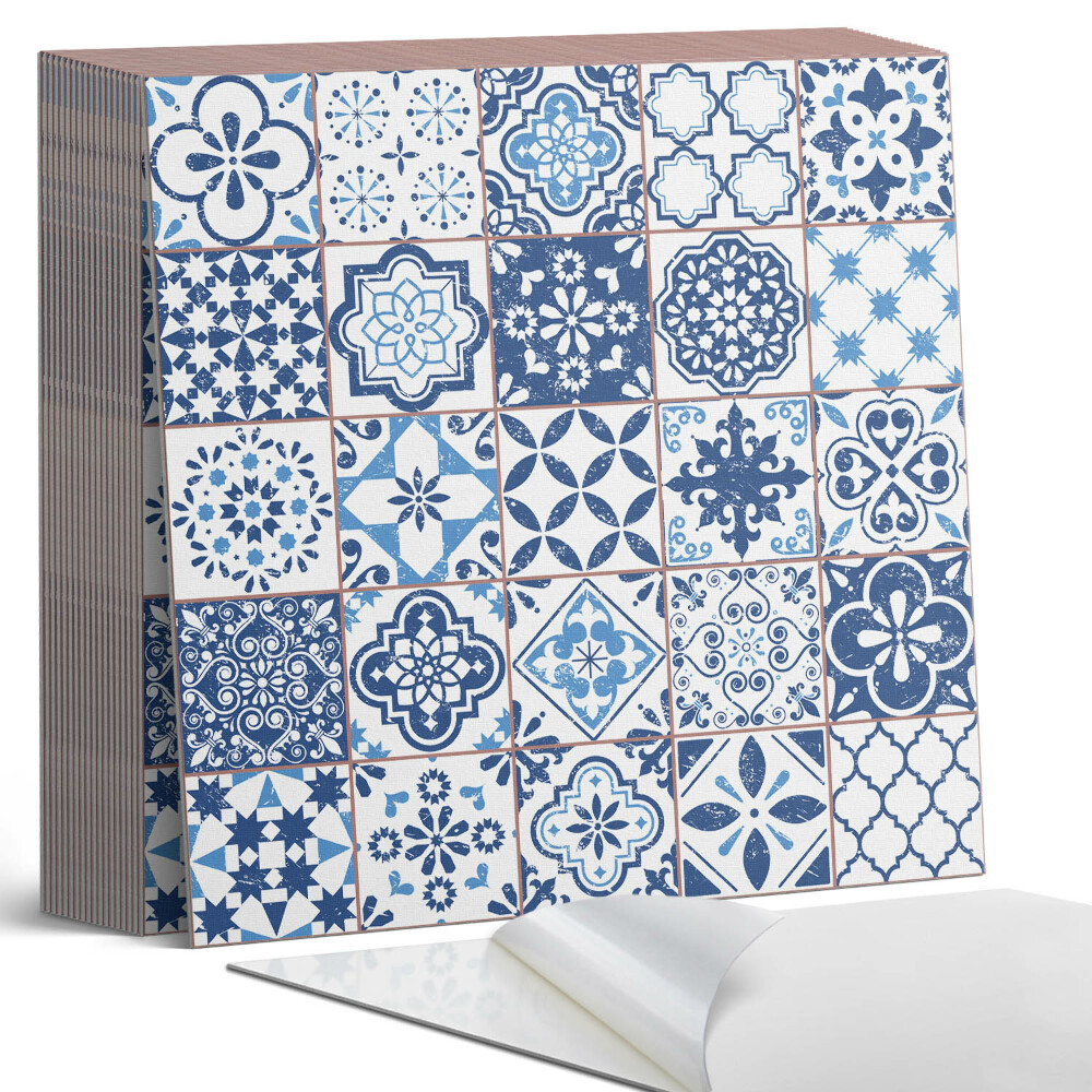 Samoprzylepne płytki Kaflowe motywy geometryczne