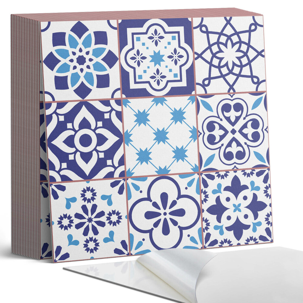 Samoprzylepne płytki na ścianę Kafelkowe geometryczne motywy