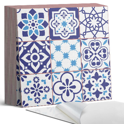 Samoprzylepne płytki na ścianę Kafelkowe geometryczne motywy