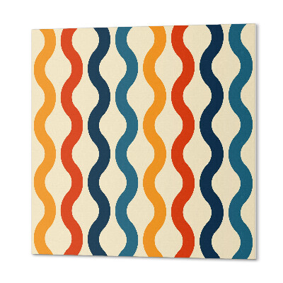 Kafelki samoprzylepne Fale w dynamicznej kompozycji