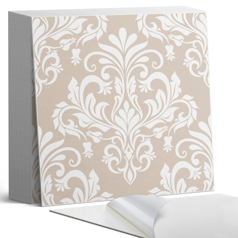 Samoprzylepne płytki Wytworny motyw roślinny