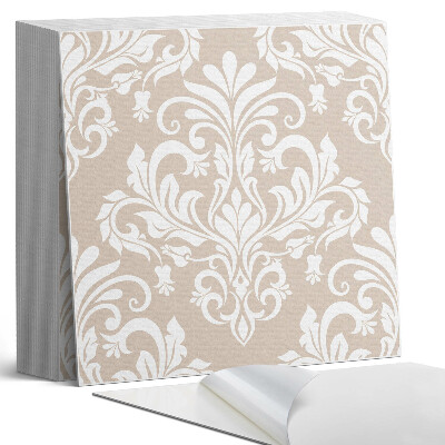 Samoprzylepne płytki Wytworny motyw roślinny