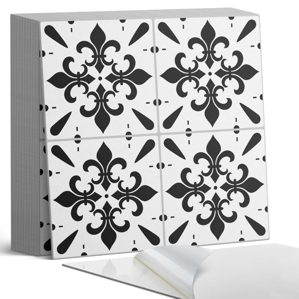 Samoprzylepne płytki Kwiatowe akcenty w subtelnych detalach