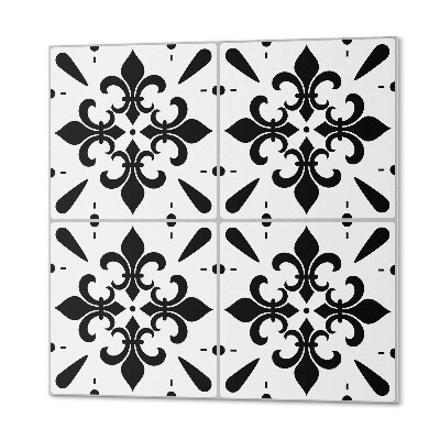 Samoprzylepne płytki Kwiatowe wzory na delikatnym tle