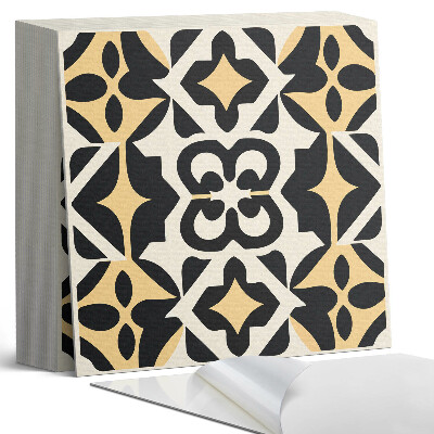 Samoprzylepne płytki na ścianę Wzór geometryczny z motywami