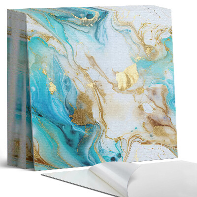 Kafelki samoprzylepne Fale i plamy w stylu abstrakcyjnym