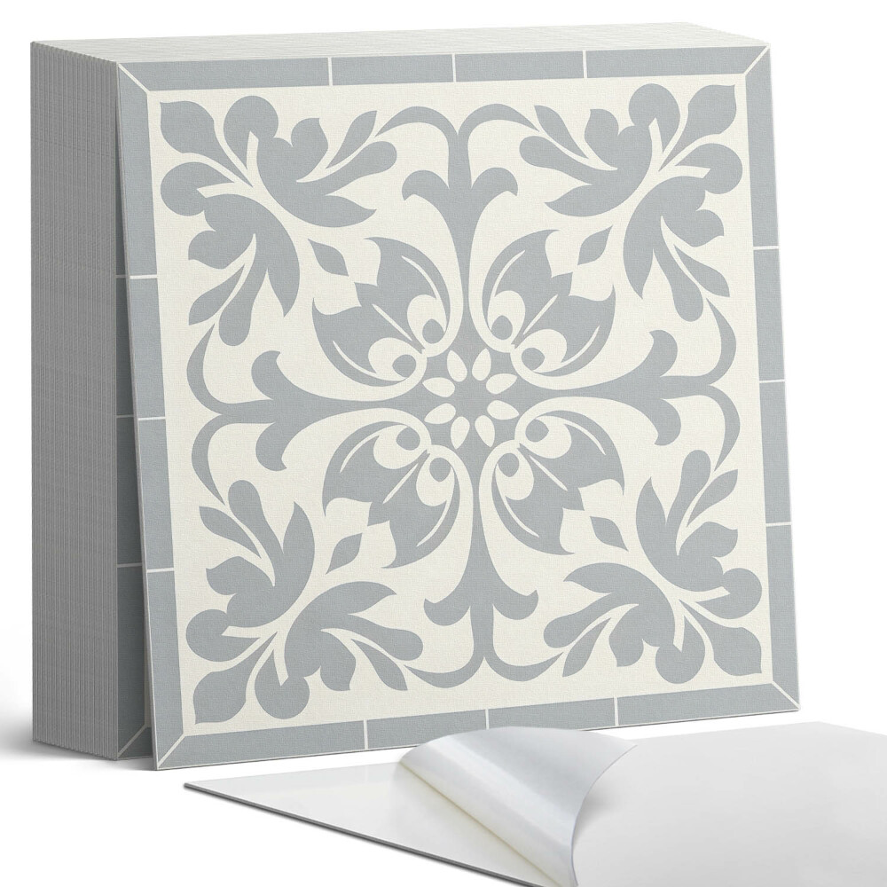 Kafelki samoprzylepne Roślinny motyw na kafelkach