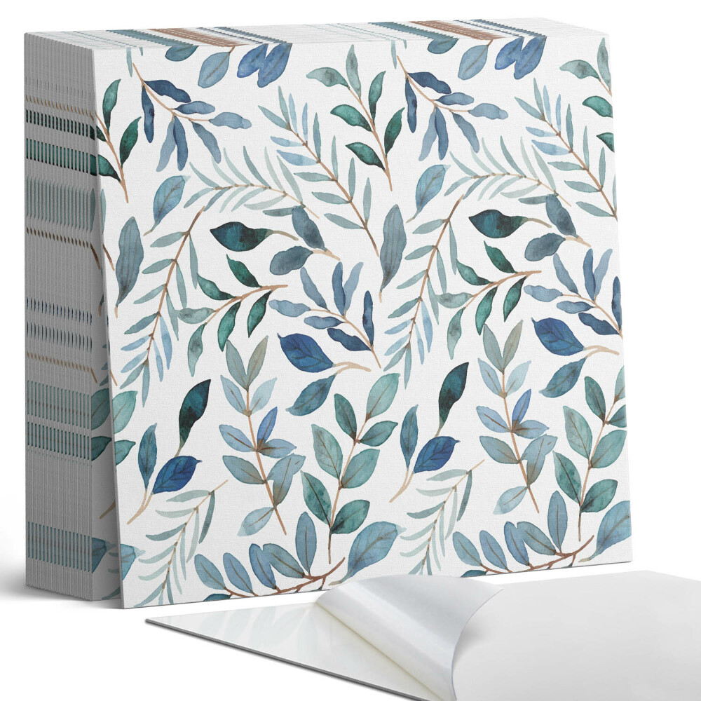 Samoprzylepne płytki Liściasty motyw