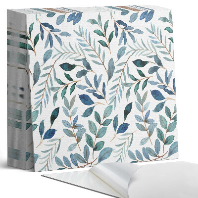 Samoprzylepne płytki Liściasty motyw