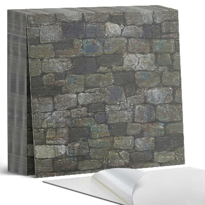 Samoprzylepne płytki na ścianę Kamienna struktura na powierzchni