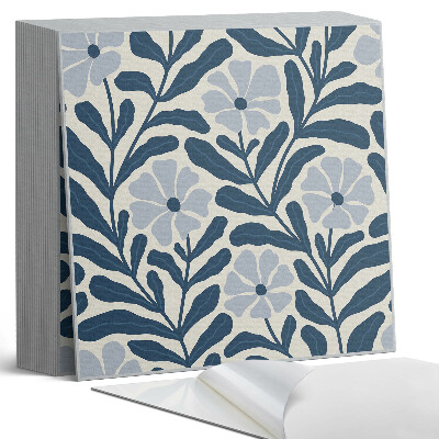 Kafelki samoprzylepne Kwiatowy motyw roślinny