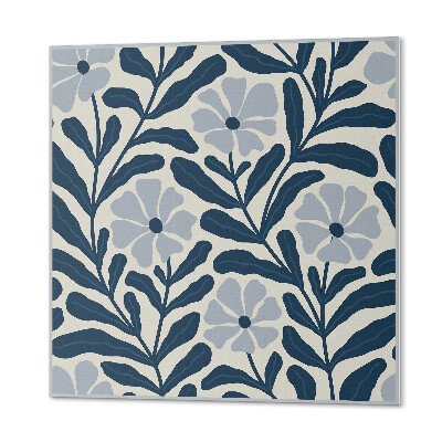 Kafelki samoprzylepne Roślinny wzór kwiatów