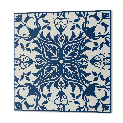 Samoprzylepne płytki na ścianę Motyw roślinny z liśćmi