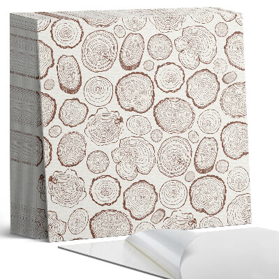 Kafelki samoprzylepne Słoje drzewa